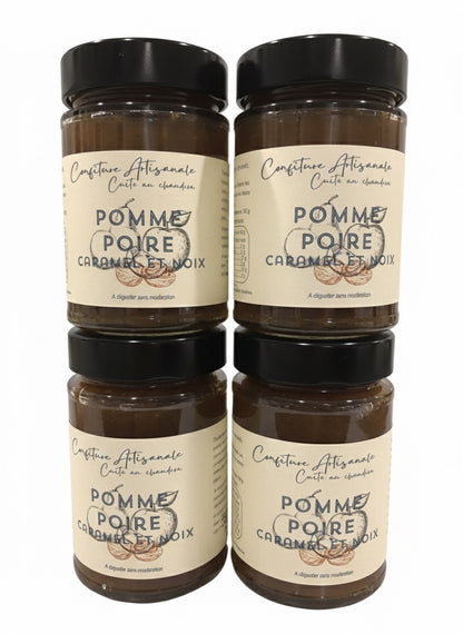 Confiture Pomme/Poire/Caramel/Noix
