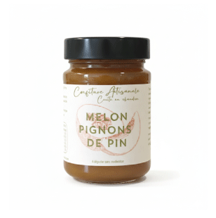 Confiture Melon/Pignons de pin Toastés